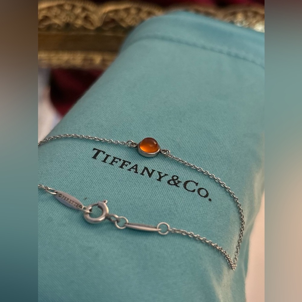 Tiffany and Co. “Elsa Peretti” Color by the Yard Orange Bracelet
